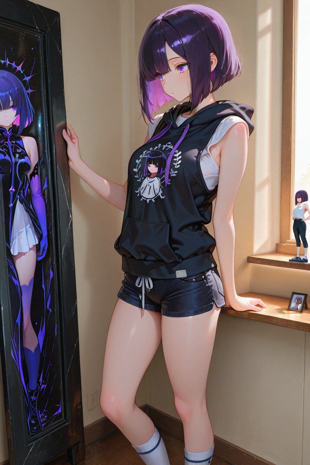 紫色が似合う女の子61