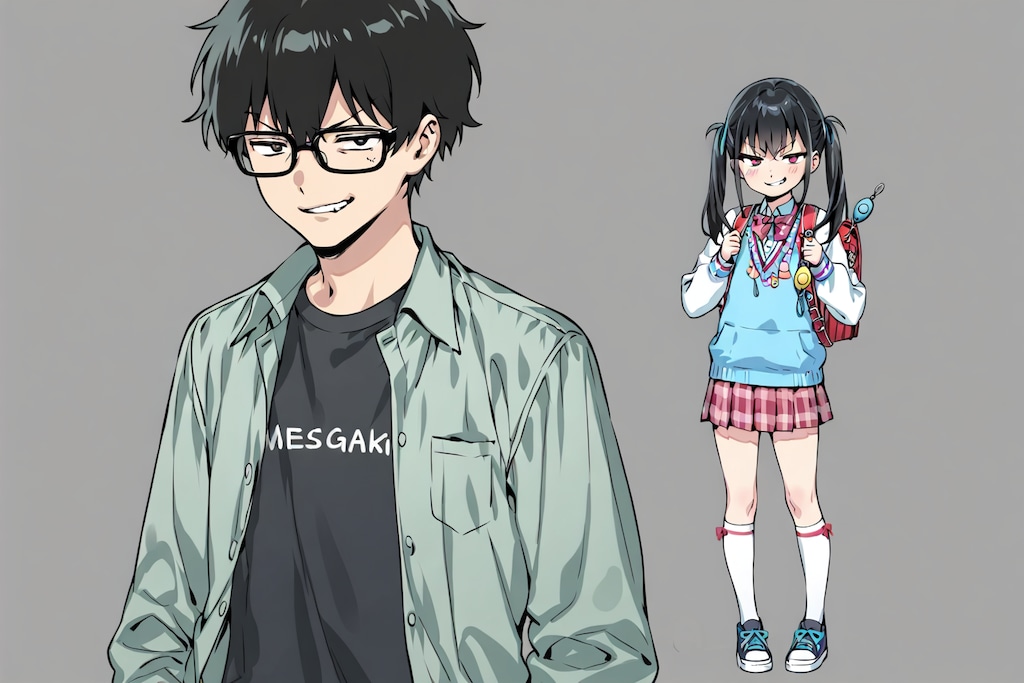 メスガキに尾けられるお兄ちゃん