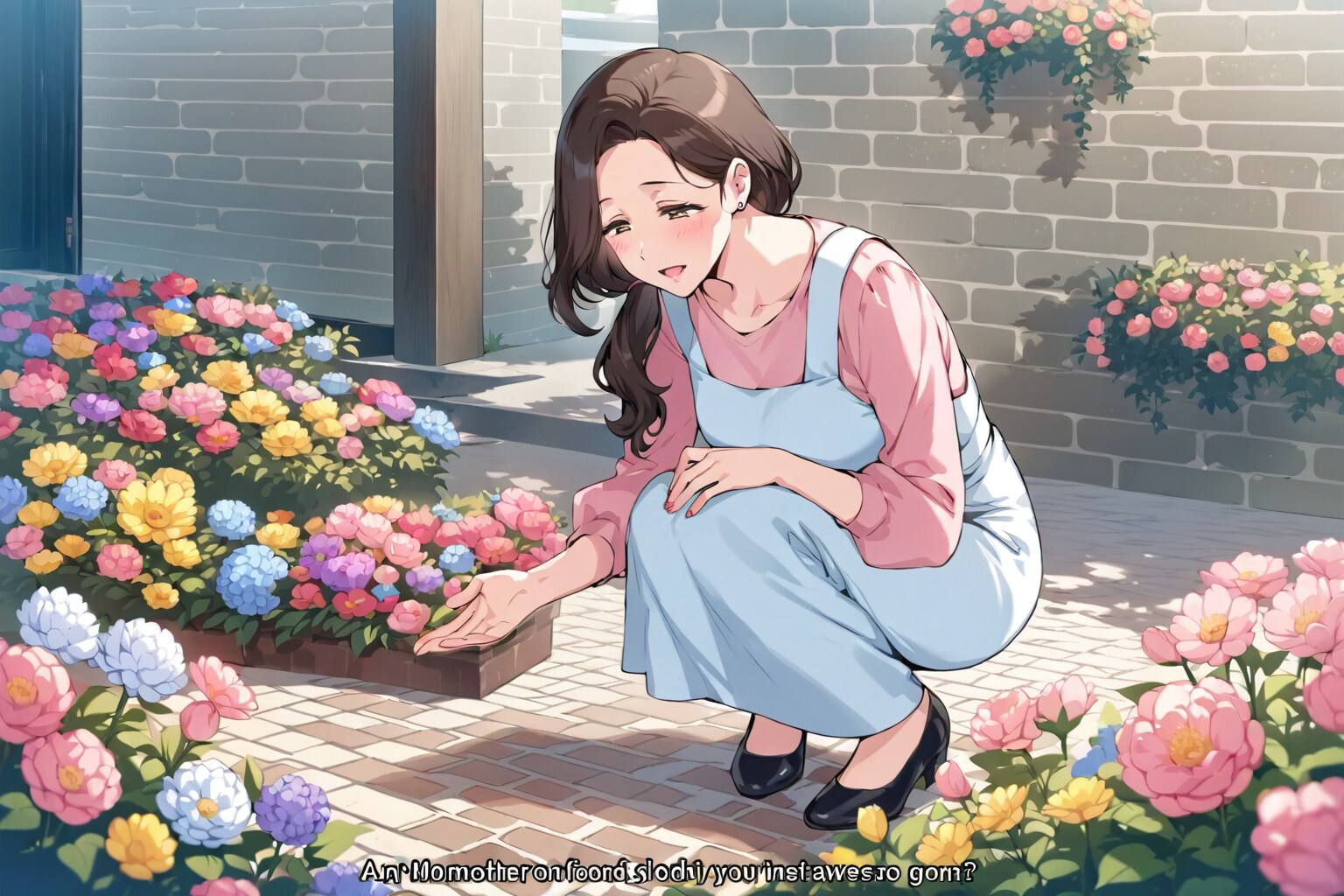 花を育てる人