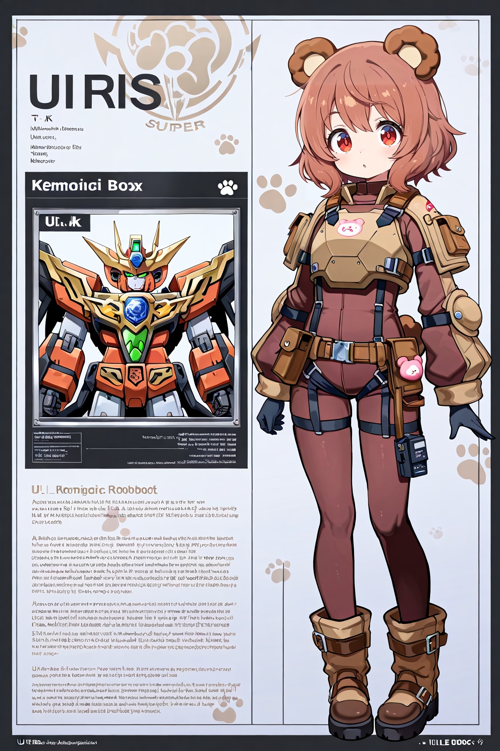 ケモミミ戦隊モフレンジャー・ヴィジュアルブック
