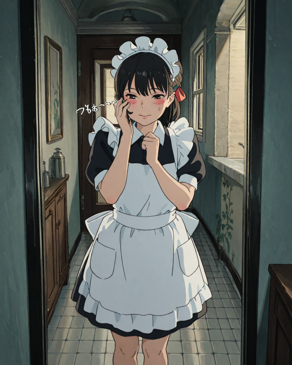 メイドエプロン | の人気AIイラスト・グラビア