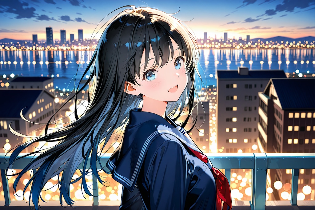 夕陽と美少女(PHOENIX)(6)