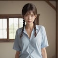 裸シャツ女子 9枚目