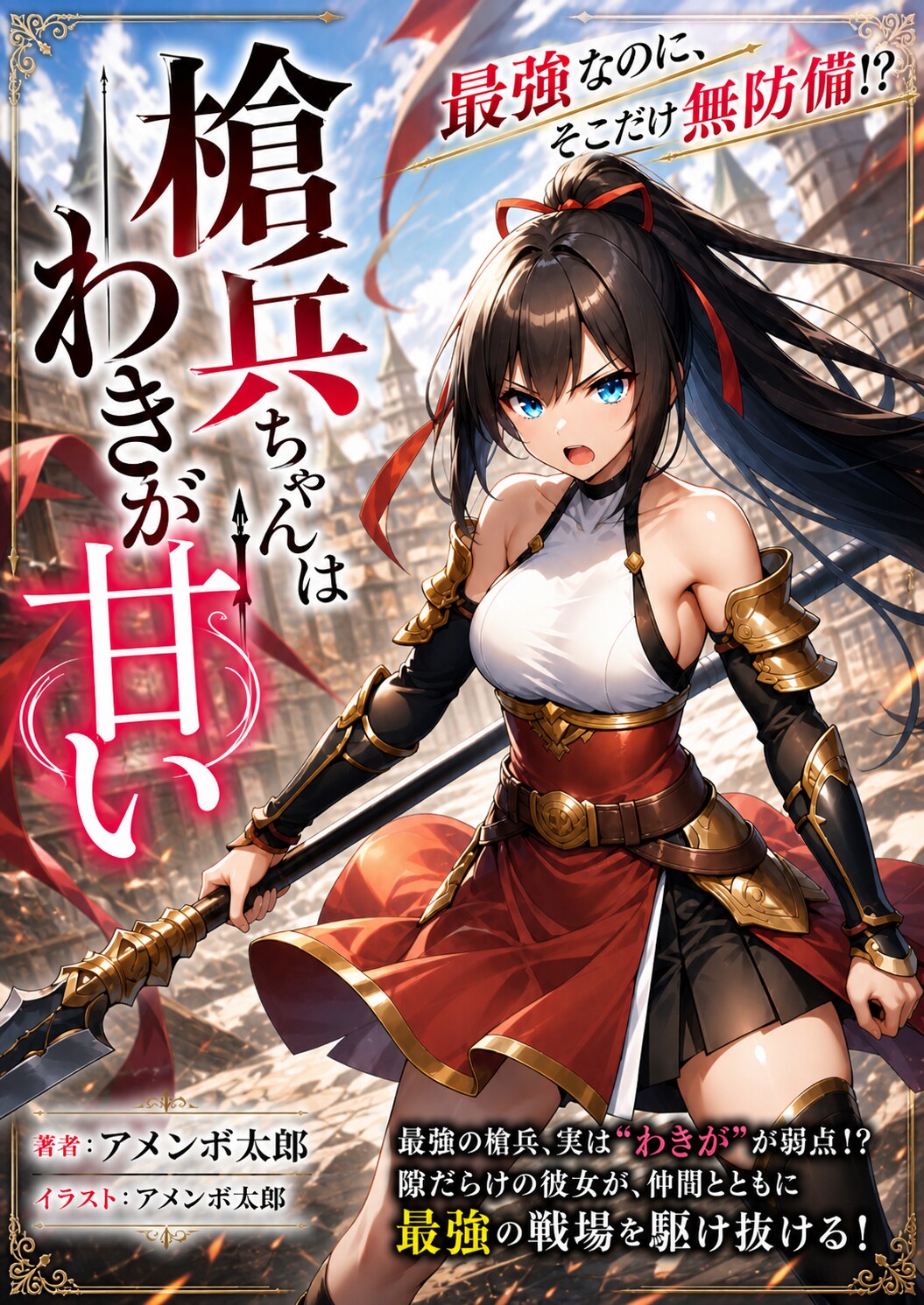 槍兵ちゃんはわきが甘い　好評発売中！（大嘘）