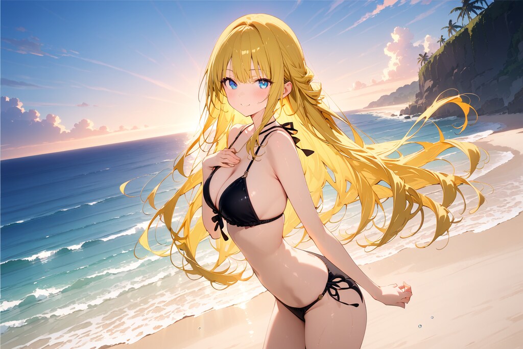 夏だ！ビーチだ！異世界だ！（HALO　ちちぷいちゃん）