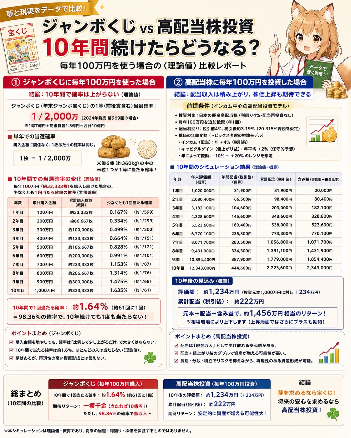 宝くじは余剰資金で！ | の人気AIイラスト・グラビア