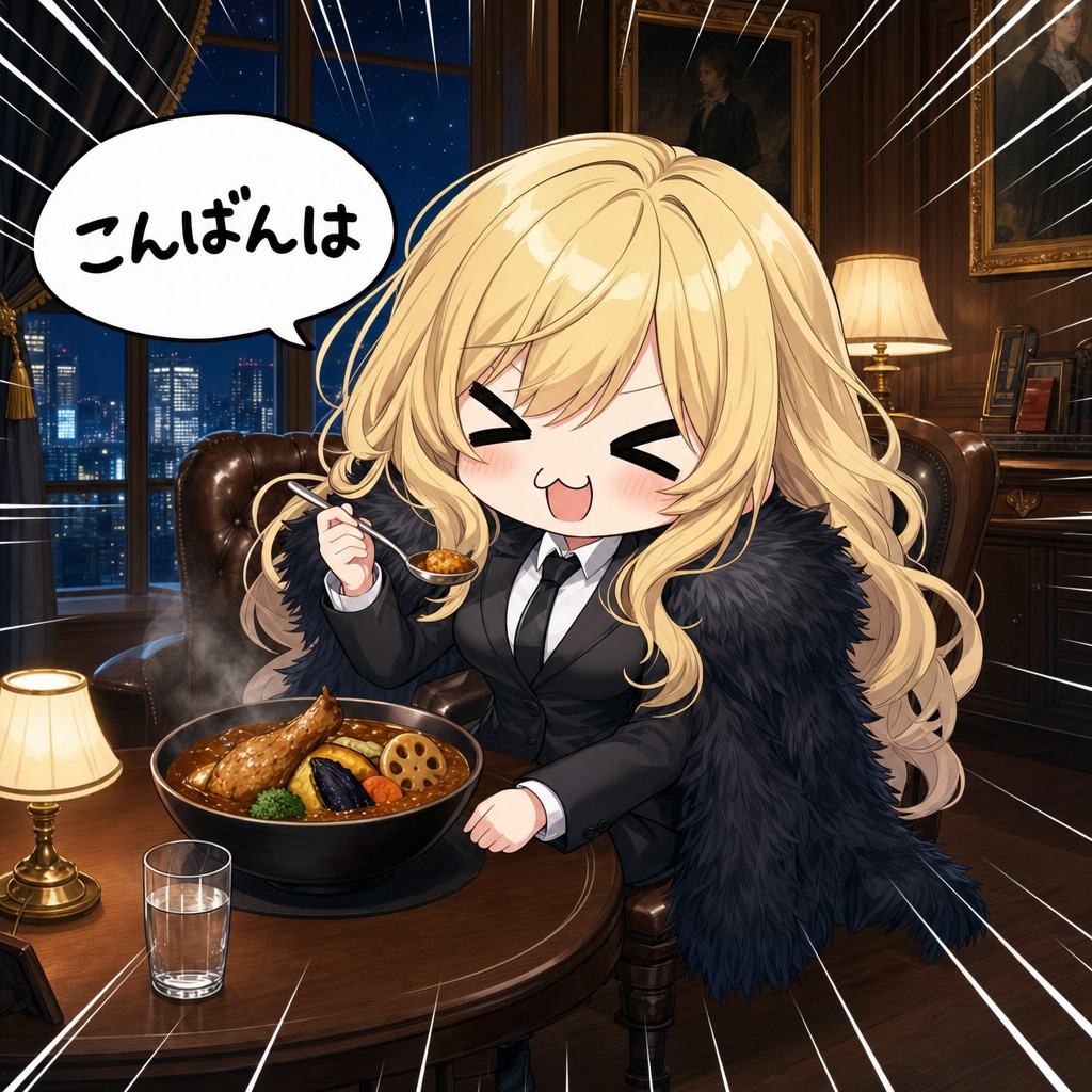 スープカレーとエリザベス
