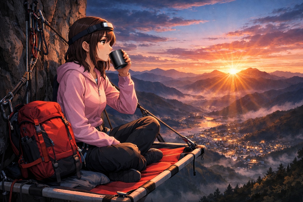 夜明けの断崖コーヒー