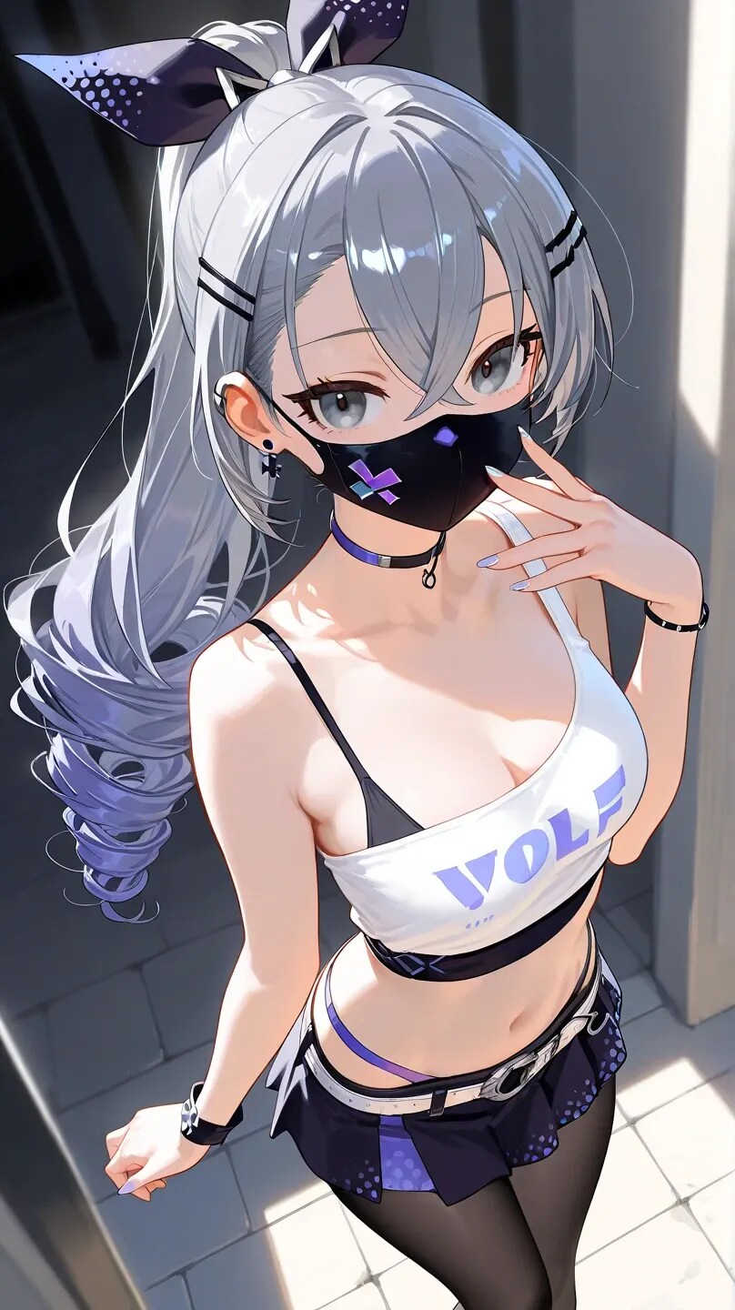 マスク越しでもわかる美女の裏の顔