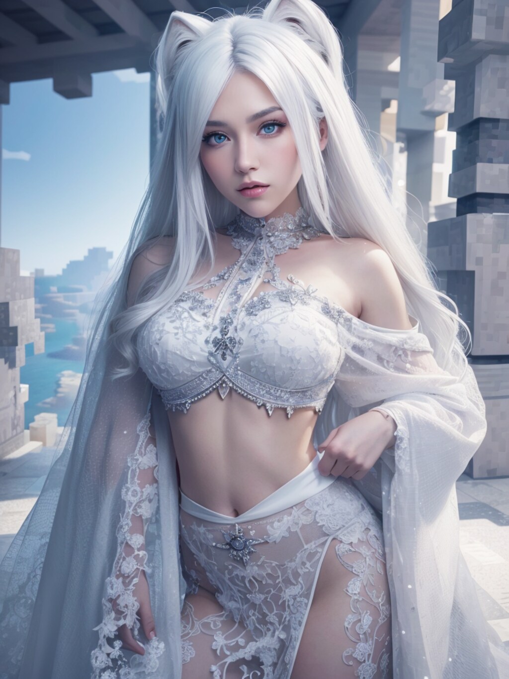 動物を召喚し少女が現れる13