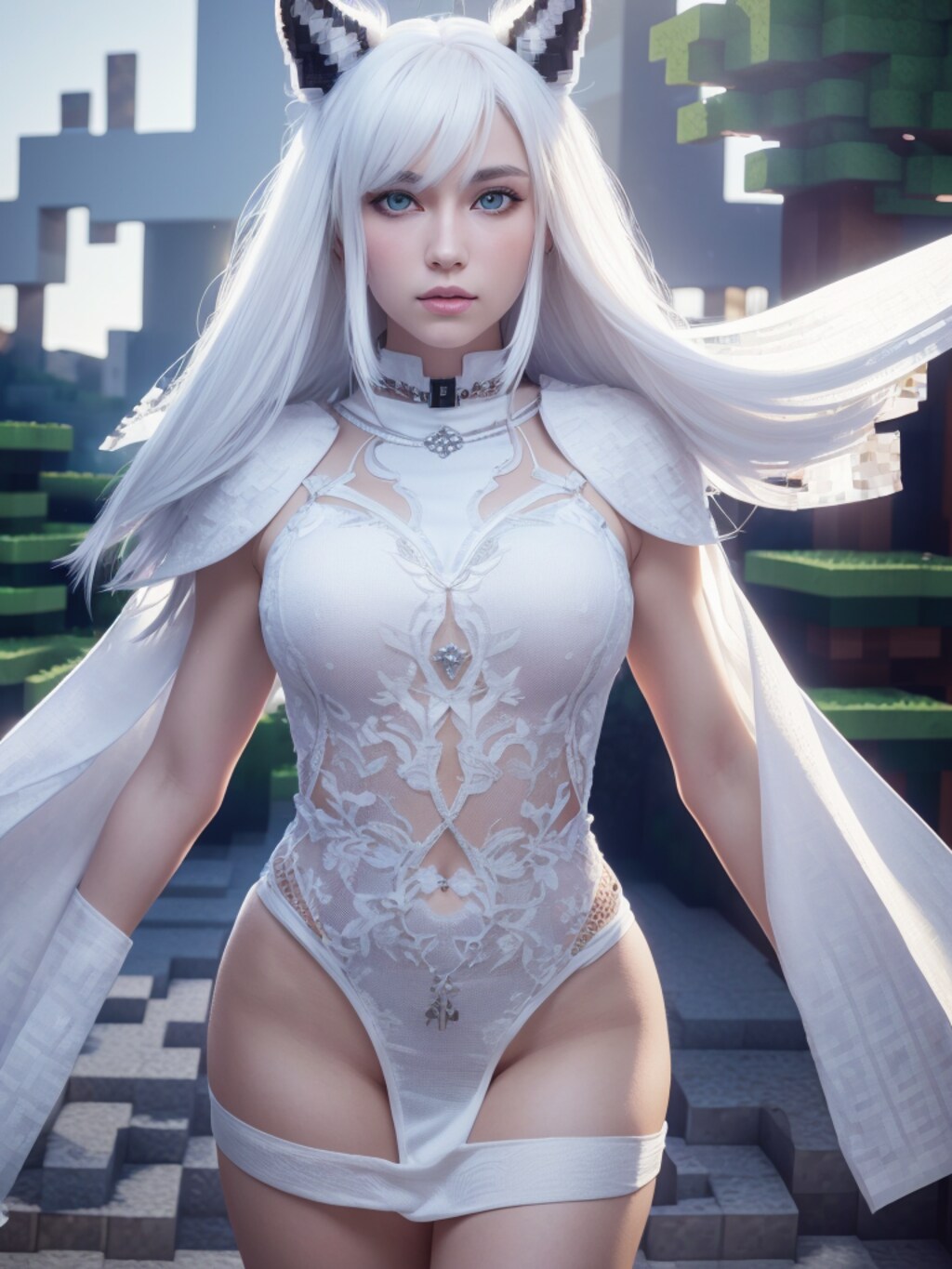 動物を召喚し少女が現れる13