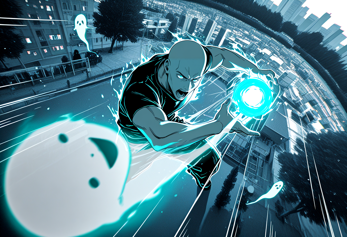 寺生まれのTさん「破ぁーーーーー！！」 | の人気AIイラスト・グラビア