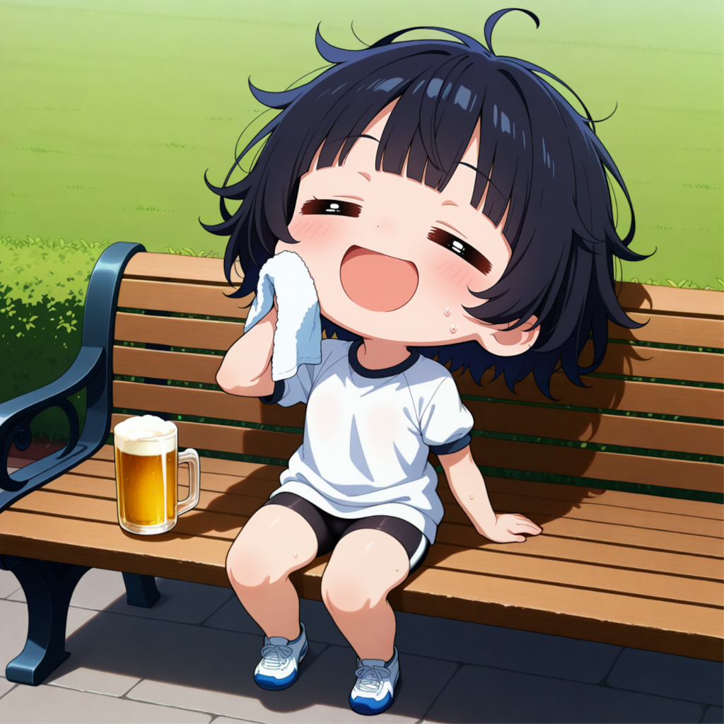 運動後の一杯