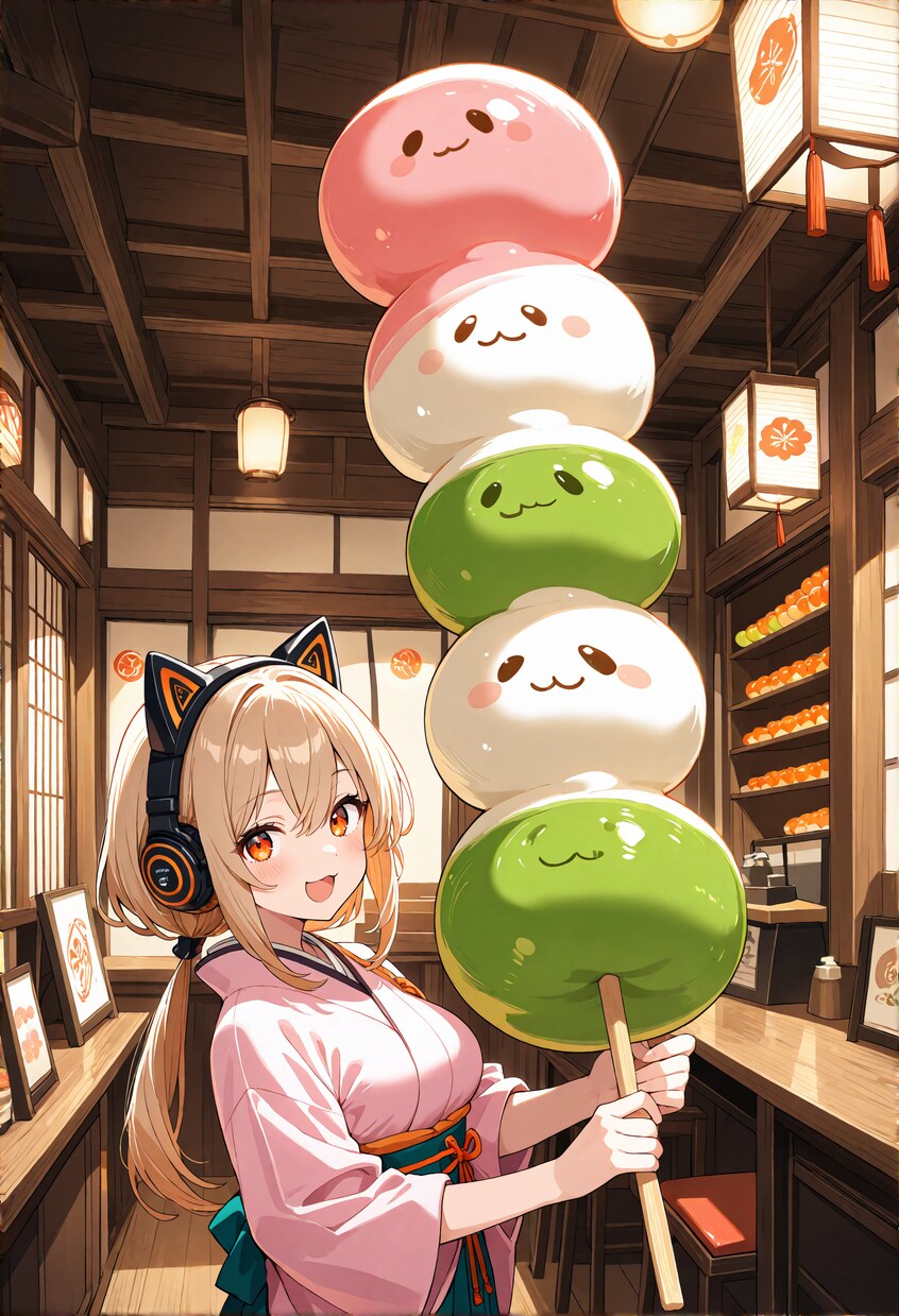 お団子！