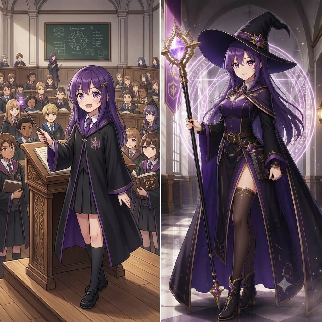 二形の魔法教師