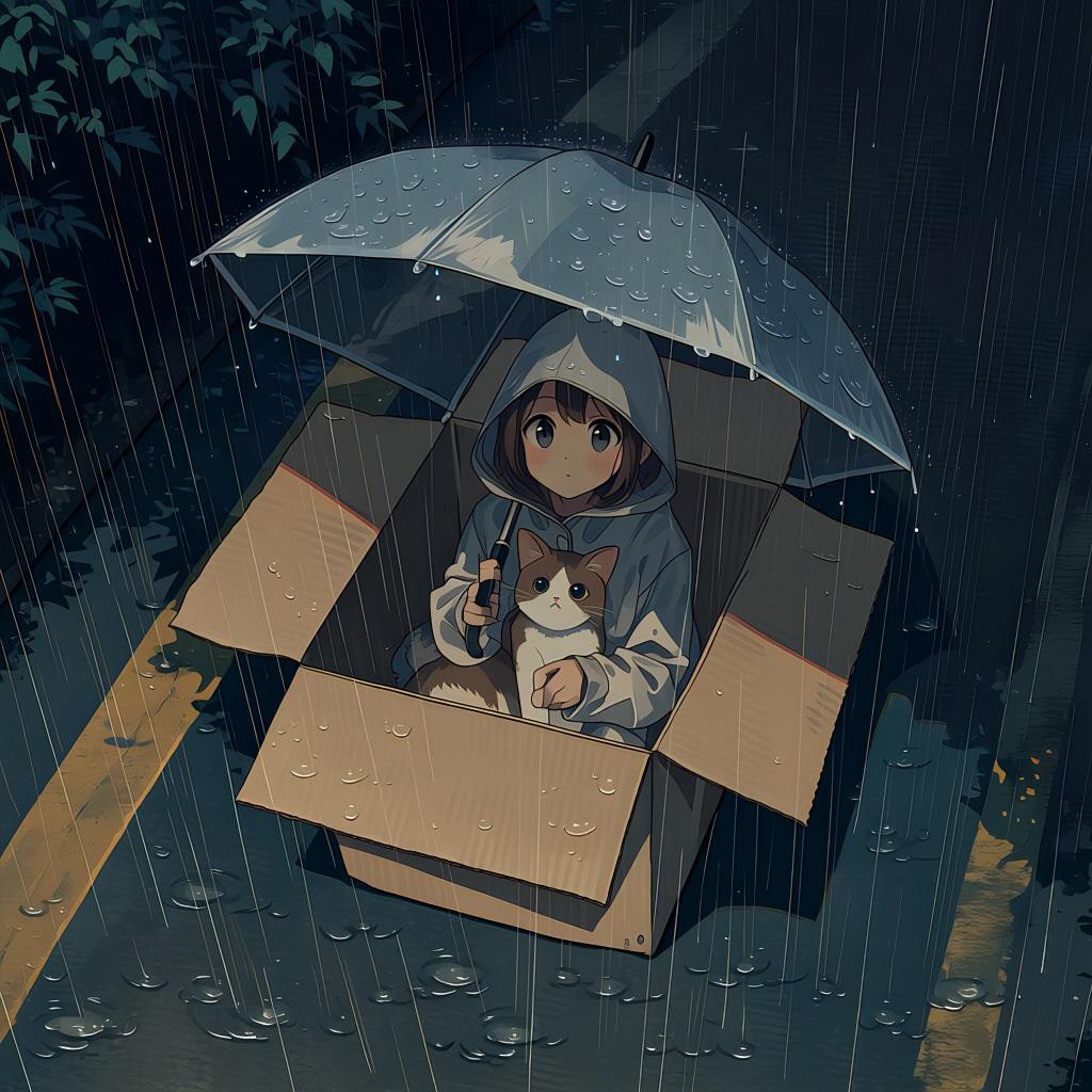 雨宿り