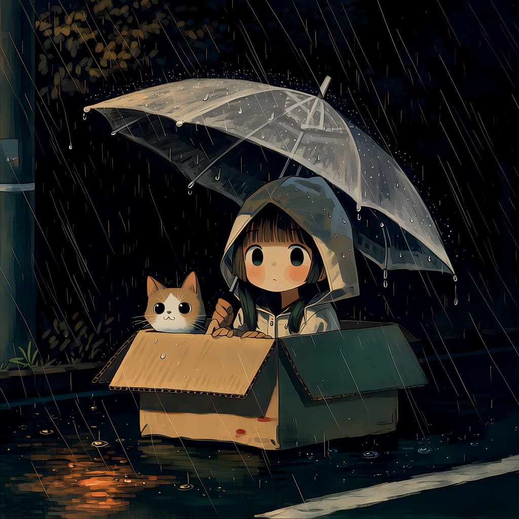 雨宿り