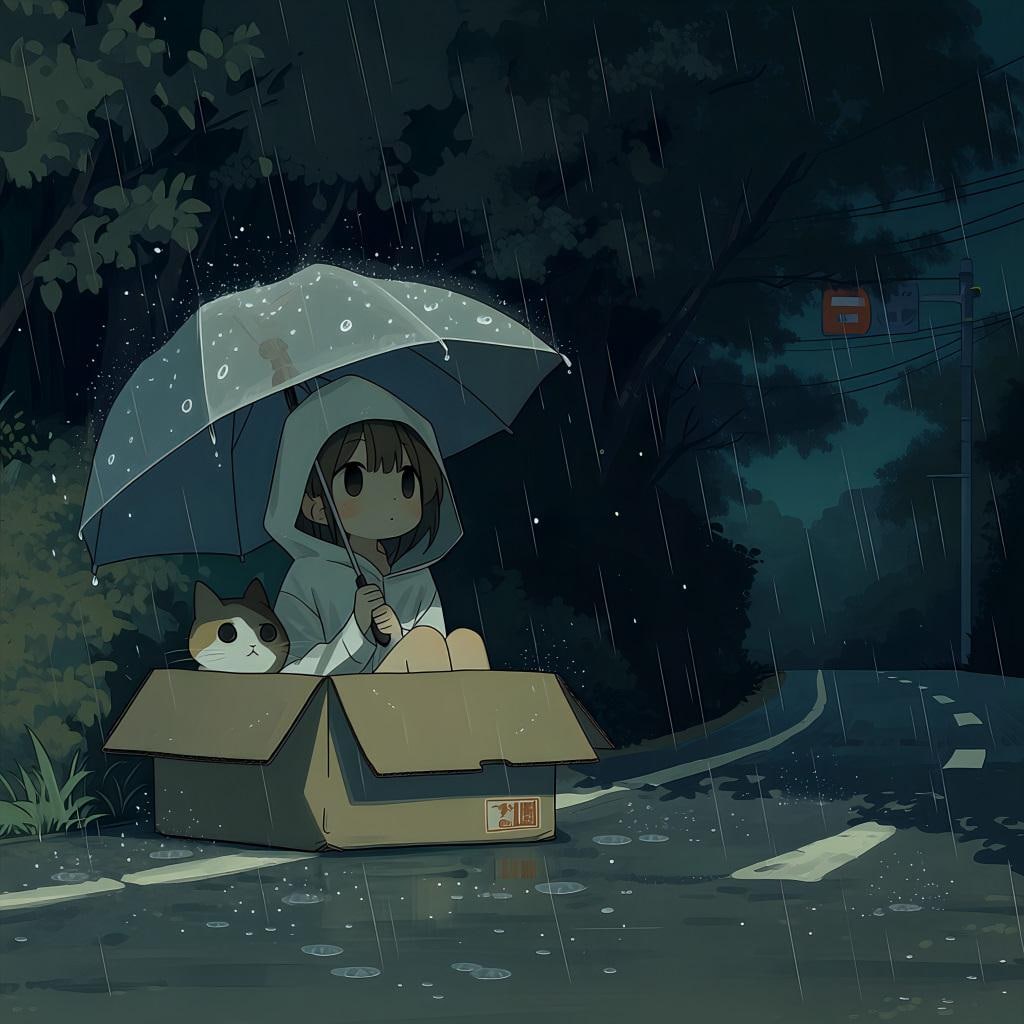雨宿り