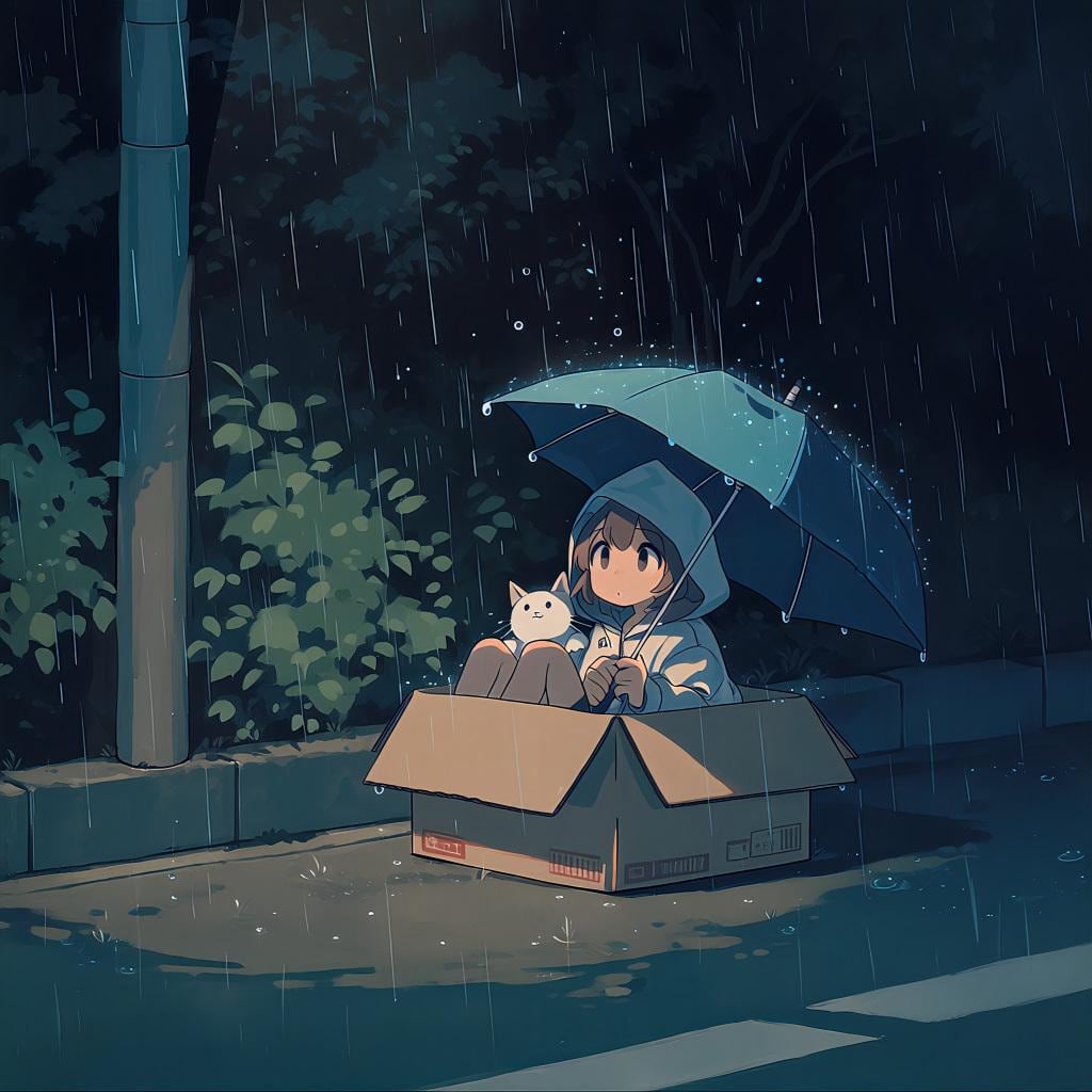 雨宿り