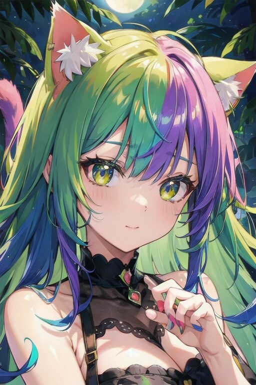 森の猫耳