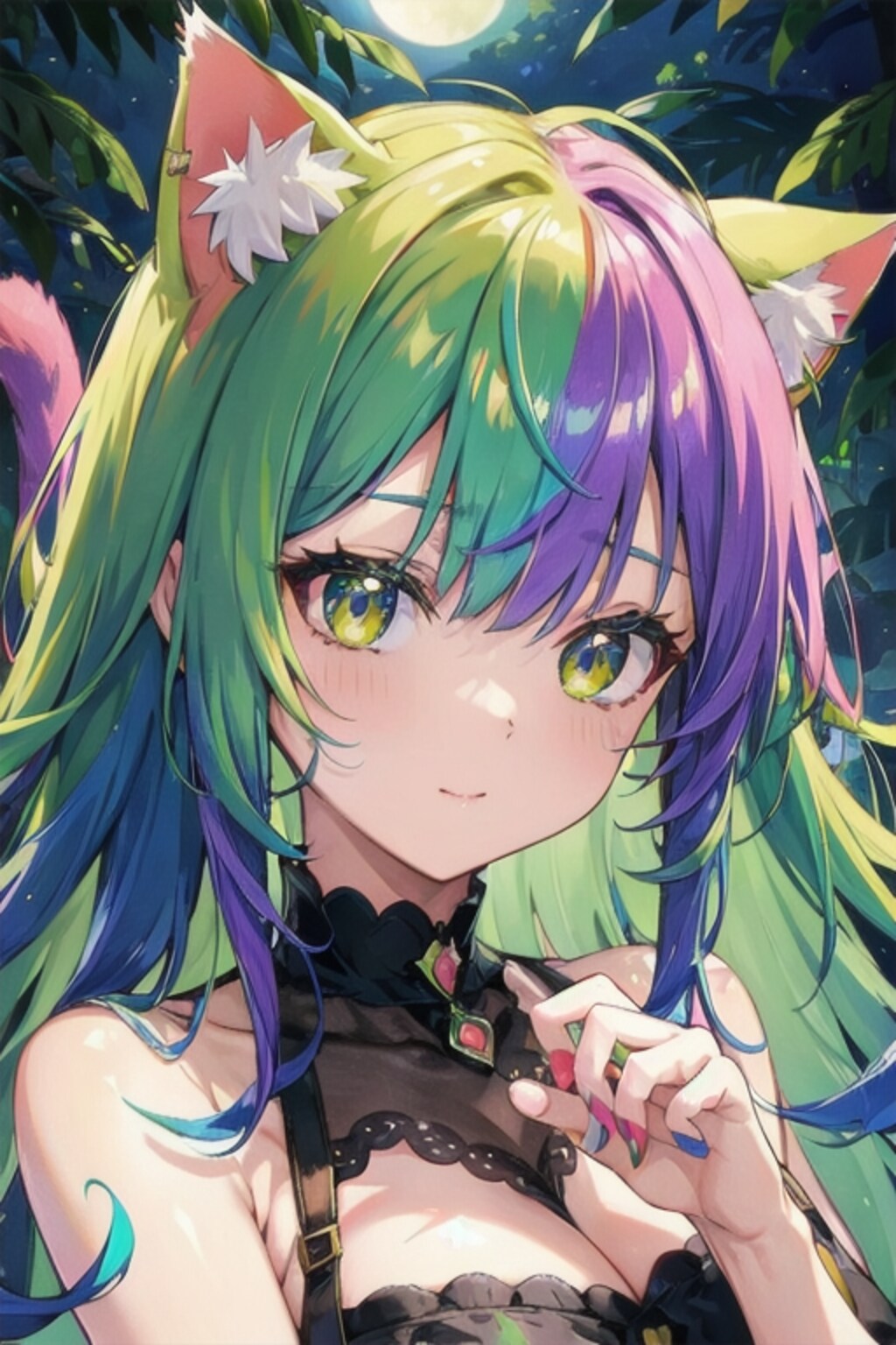 森の猫耳