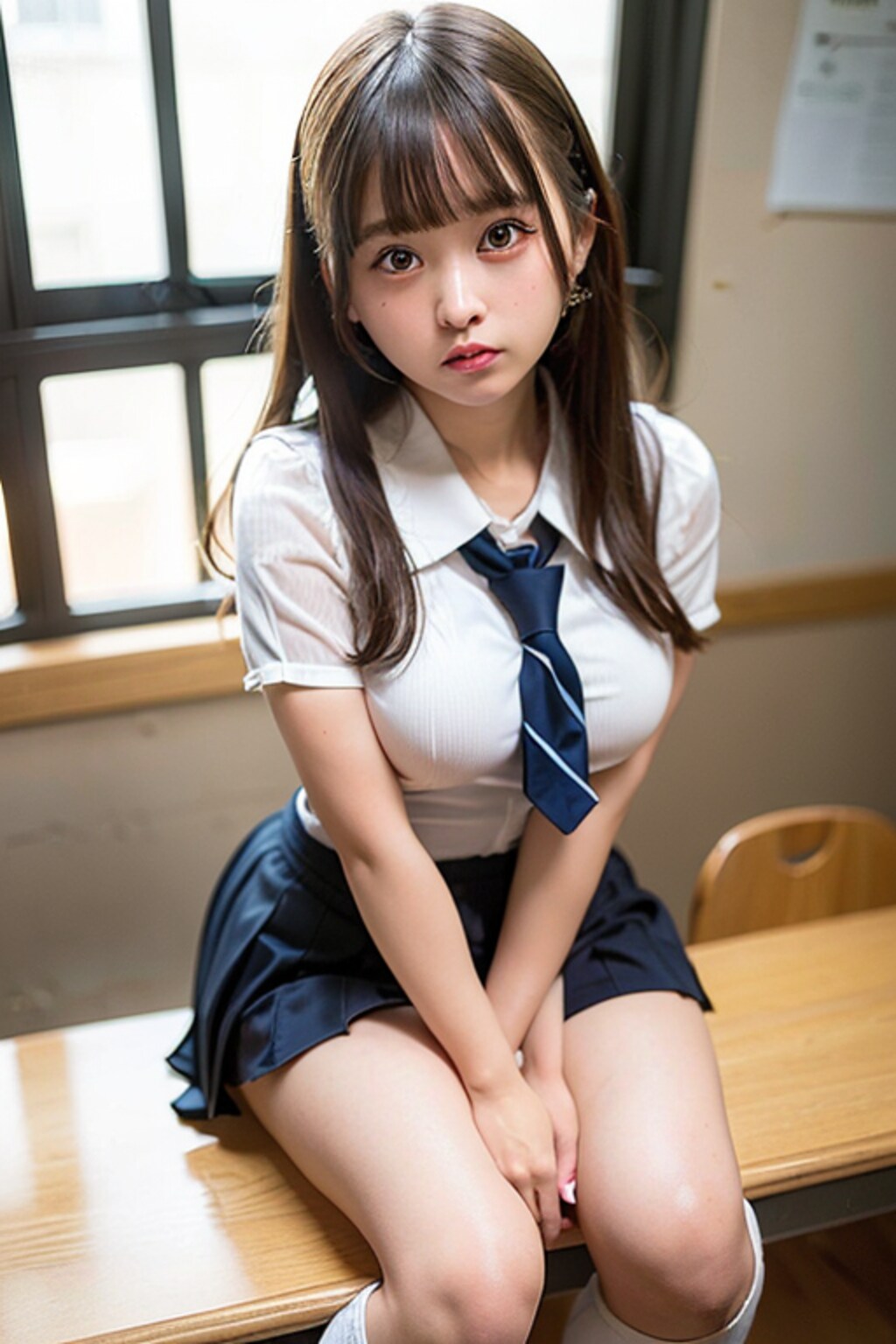 ミニスカムチムチ