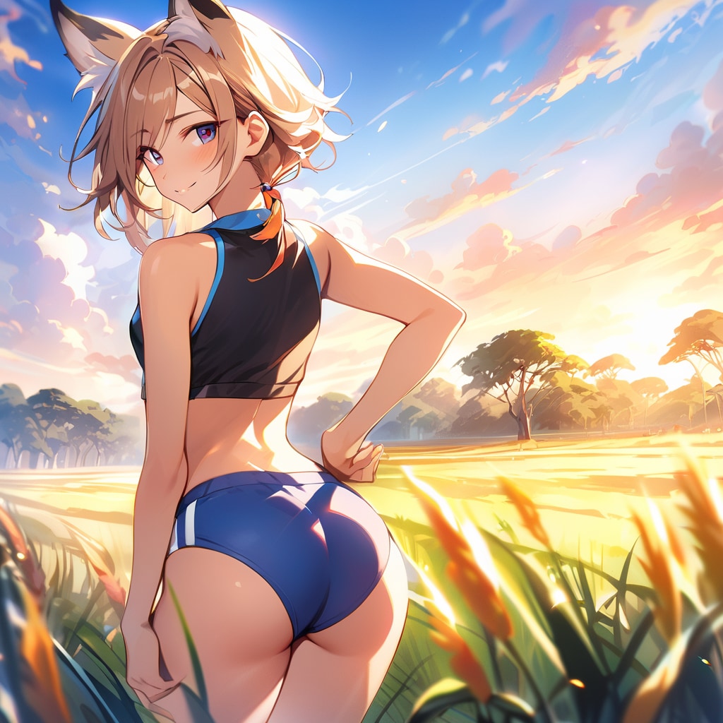 サバンナのボーイッシュケ陸セパケモミミさん