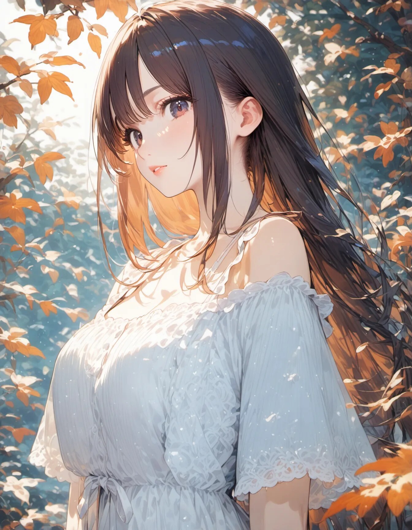 Autumn Whispers Her Name | の人気AIイラスト・グラビア