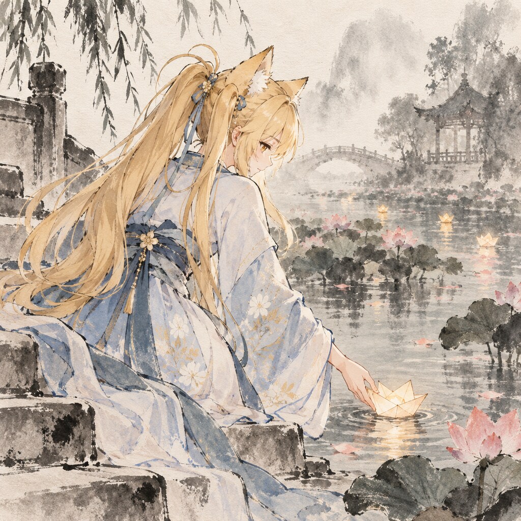蓮池のミラ