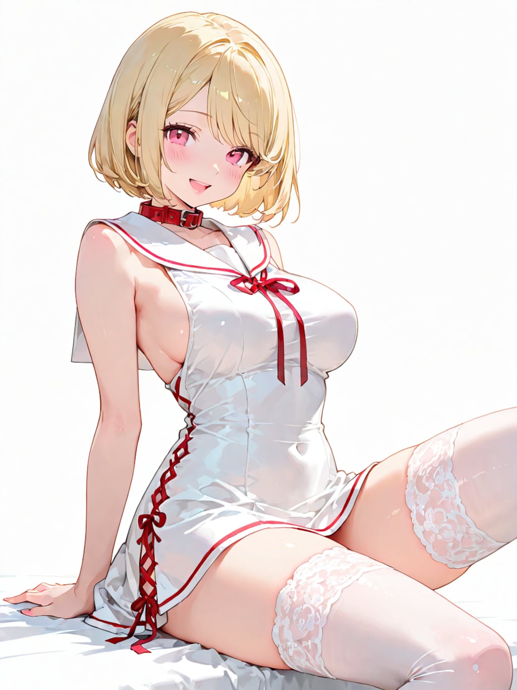 ノースリーブのセーラー
