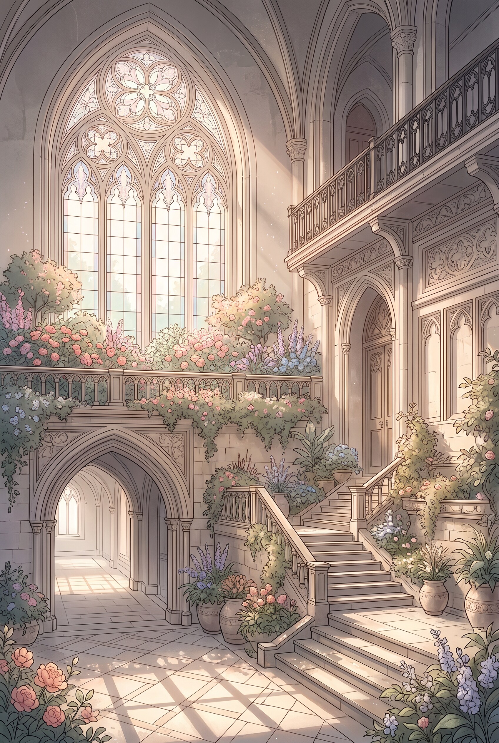 陽暉花廊 | の人気AIイラスト・グラビア