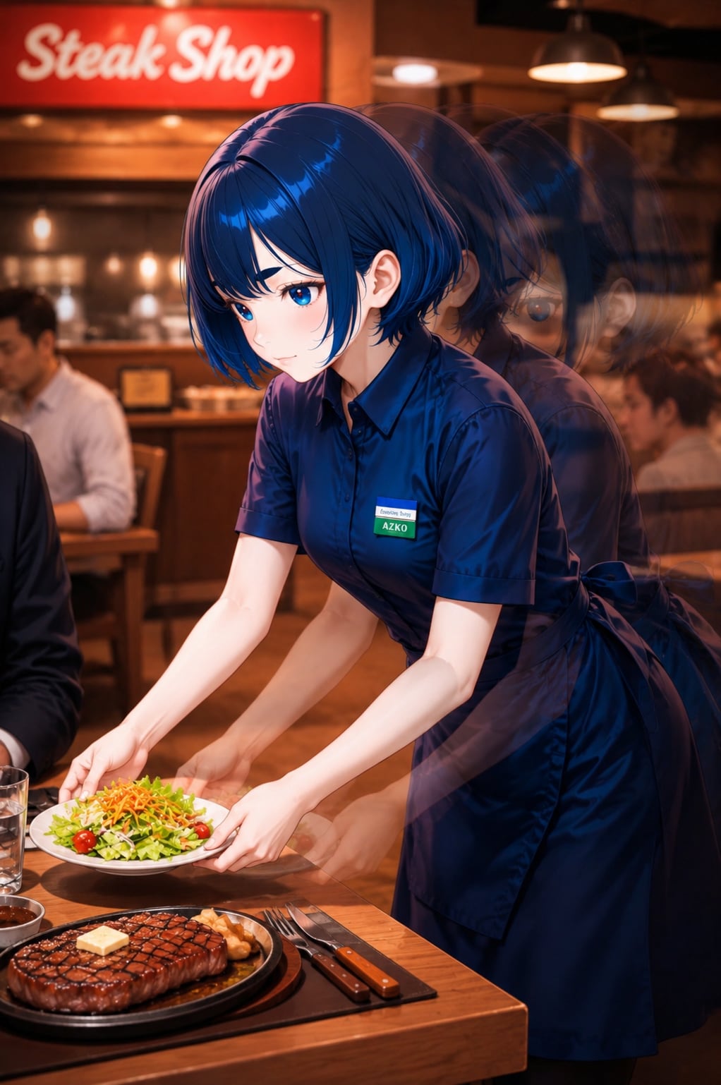 いきなりステーキの対義語