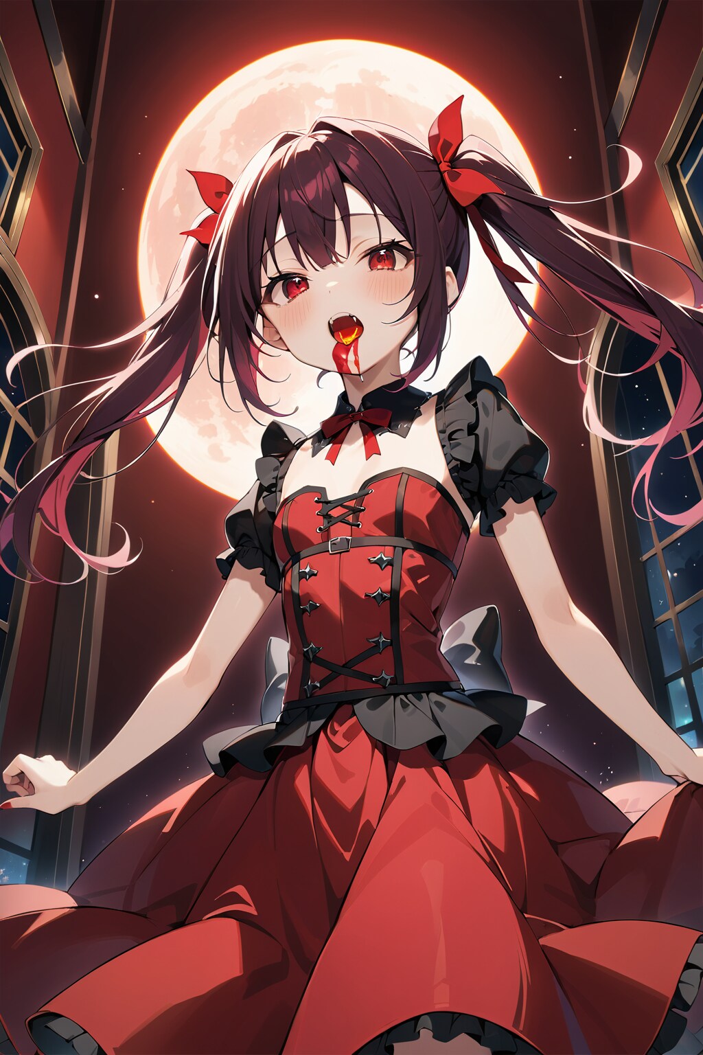 黒髪吸血鬼(//…っはぁ…ぁ美味しいぃ…)_20250126