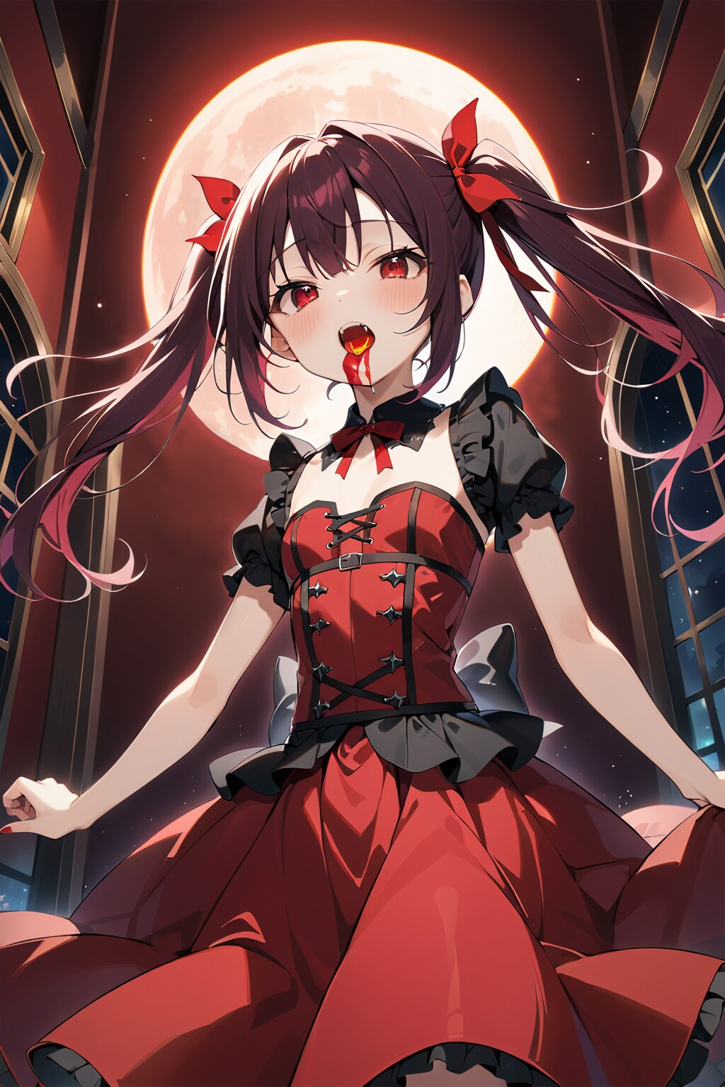 黒髪吸血鬼(//…っはぁ…ぁ美味しいぃ…)_20250126