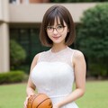 バスケやろーよー眼鏡と女子高校生 3枚目