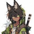 立ち絵2「狼の冒険者」 2枚目