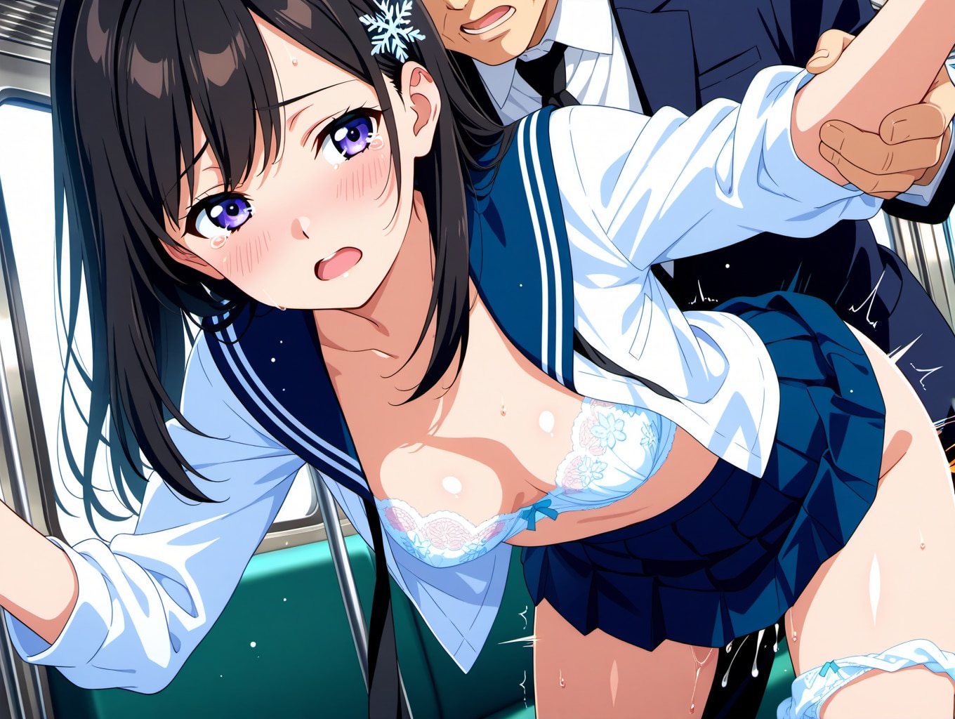 通学電車でヤられる