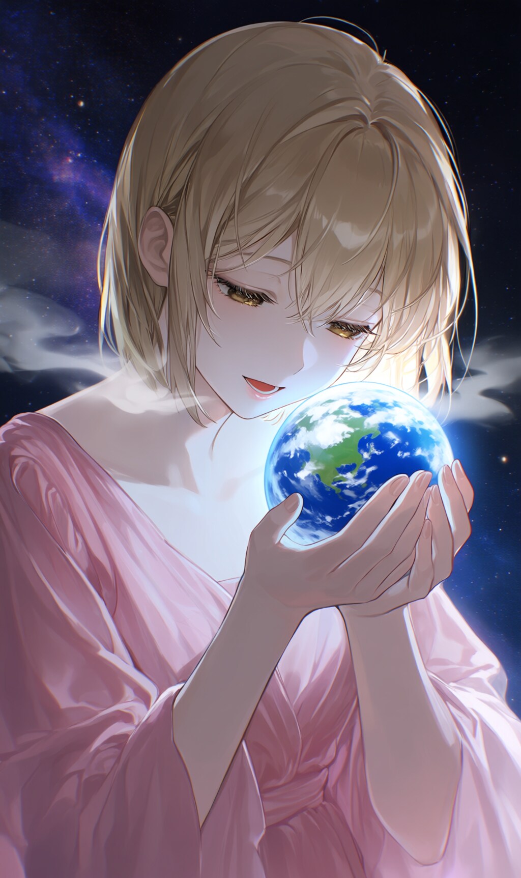 ピンクな女神さま