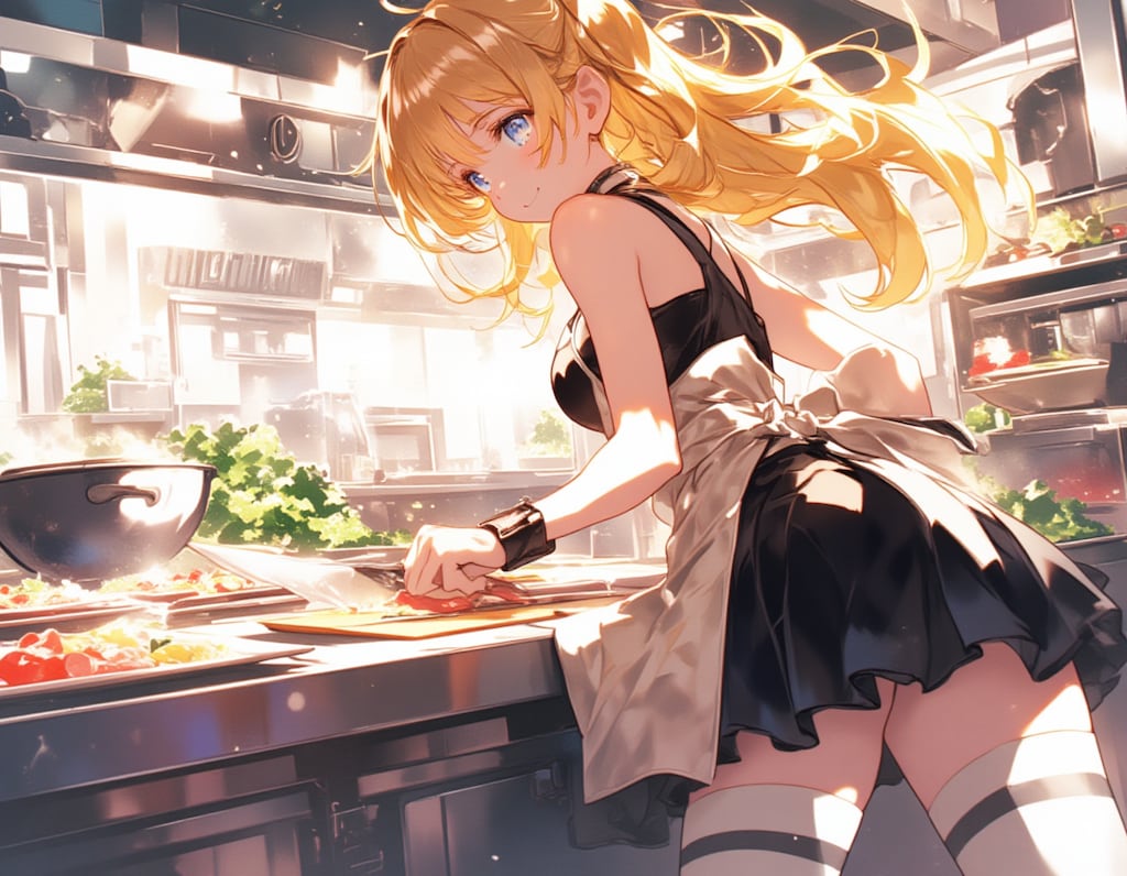 氷刃のシェフ、戦場の厨房で輝く