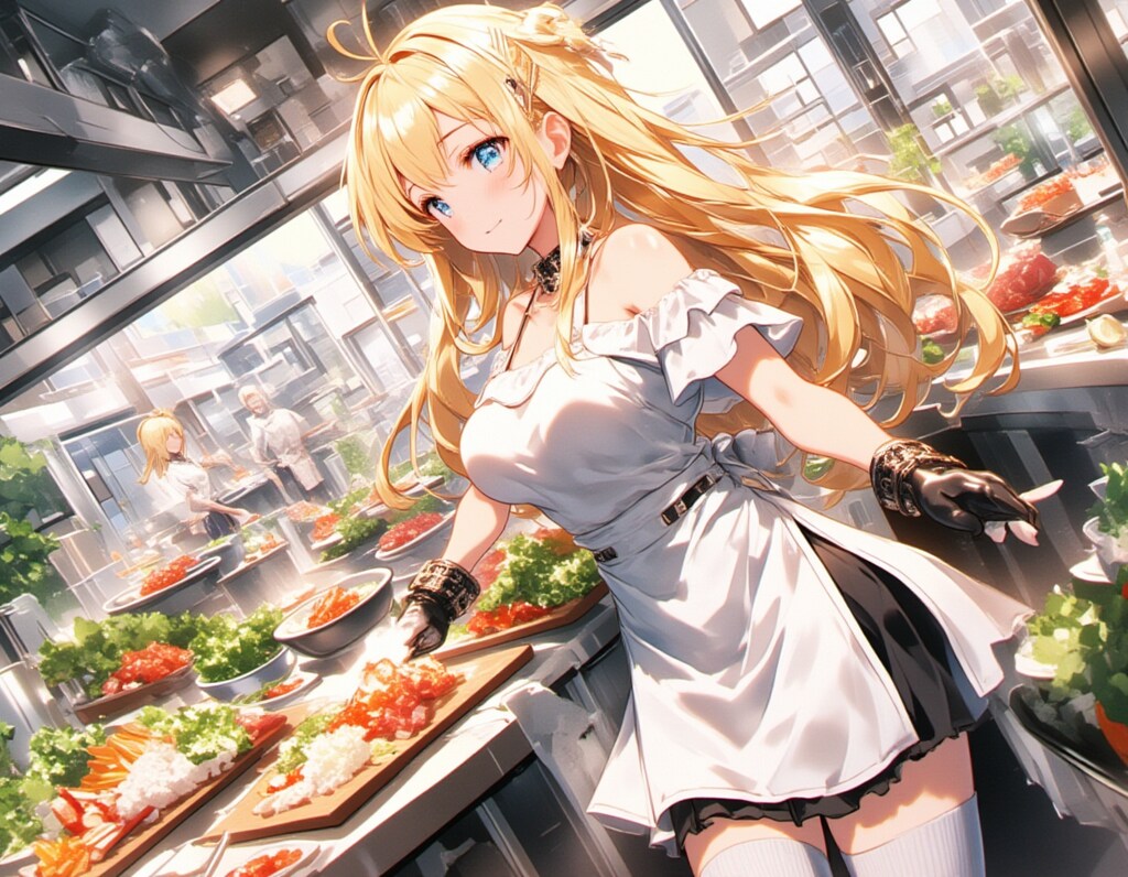 氷刃のシェフ、戦場の厨房で輝く