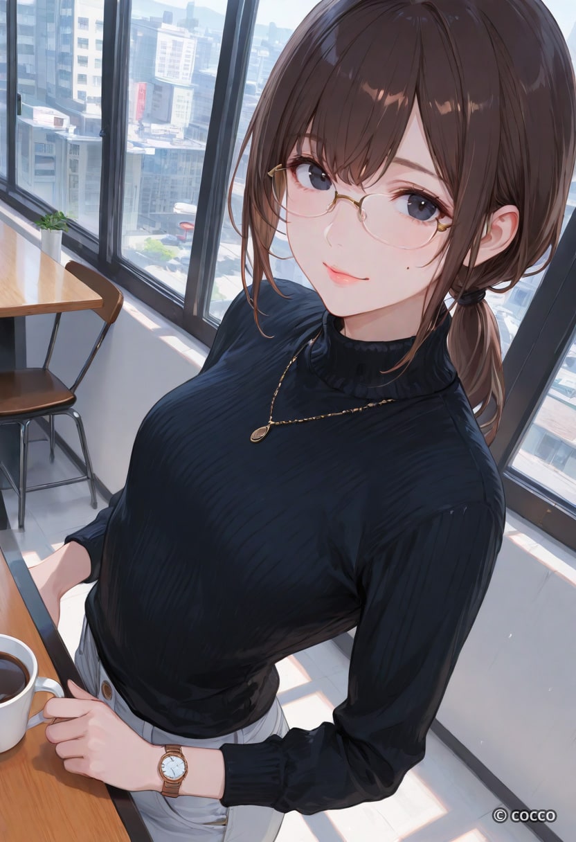 コーヒーブレイク 1 | の人気AIイラスト・グラビア