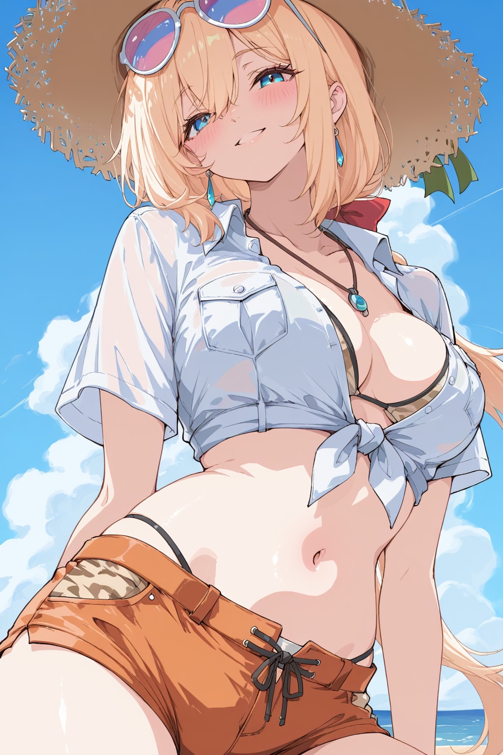サングラスの女の子