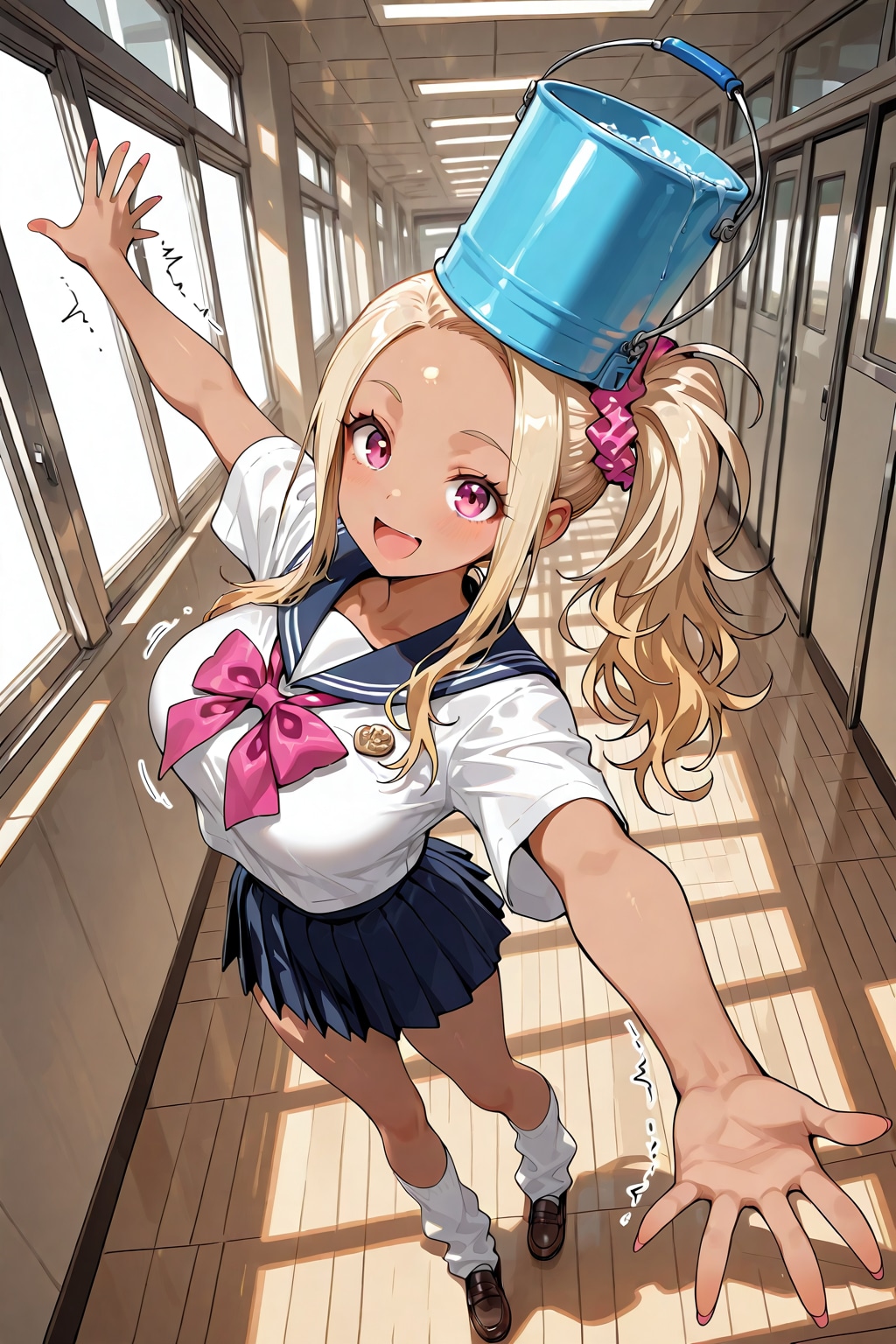 ギャル✖️バケツ