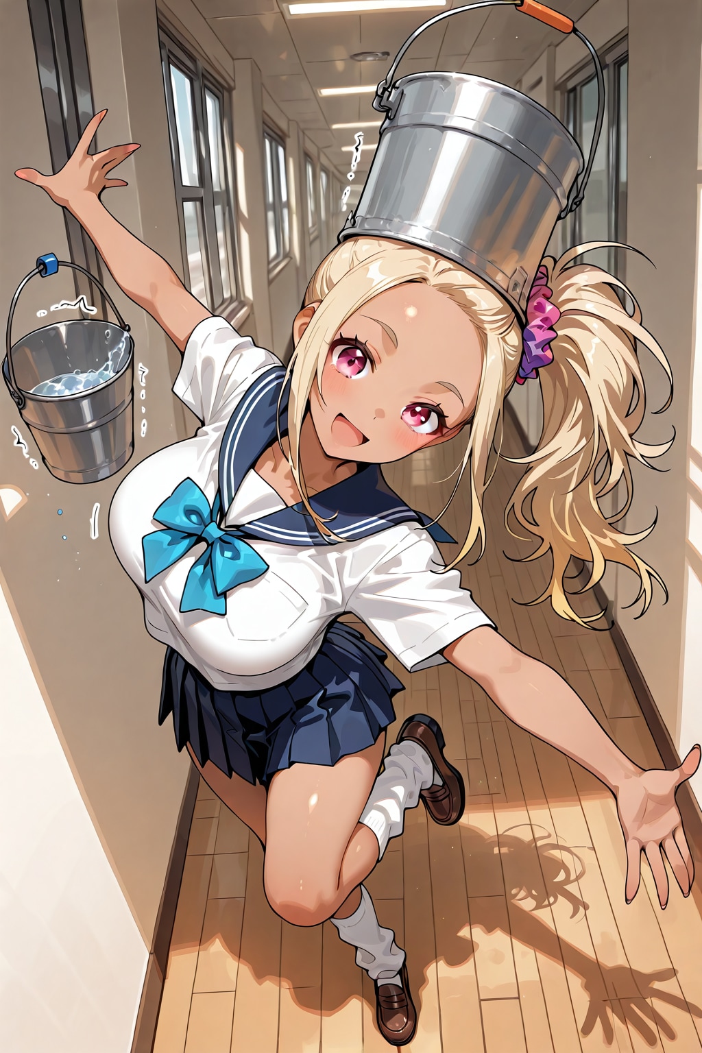 ギャル✖️バケツ