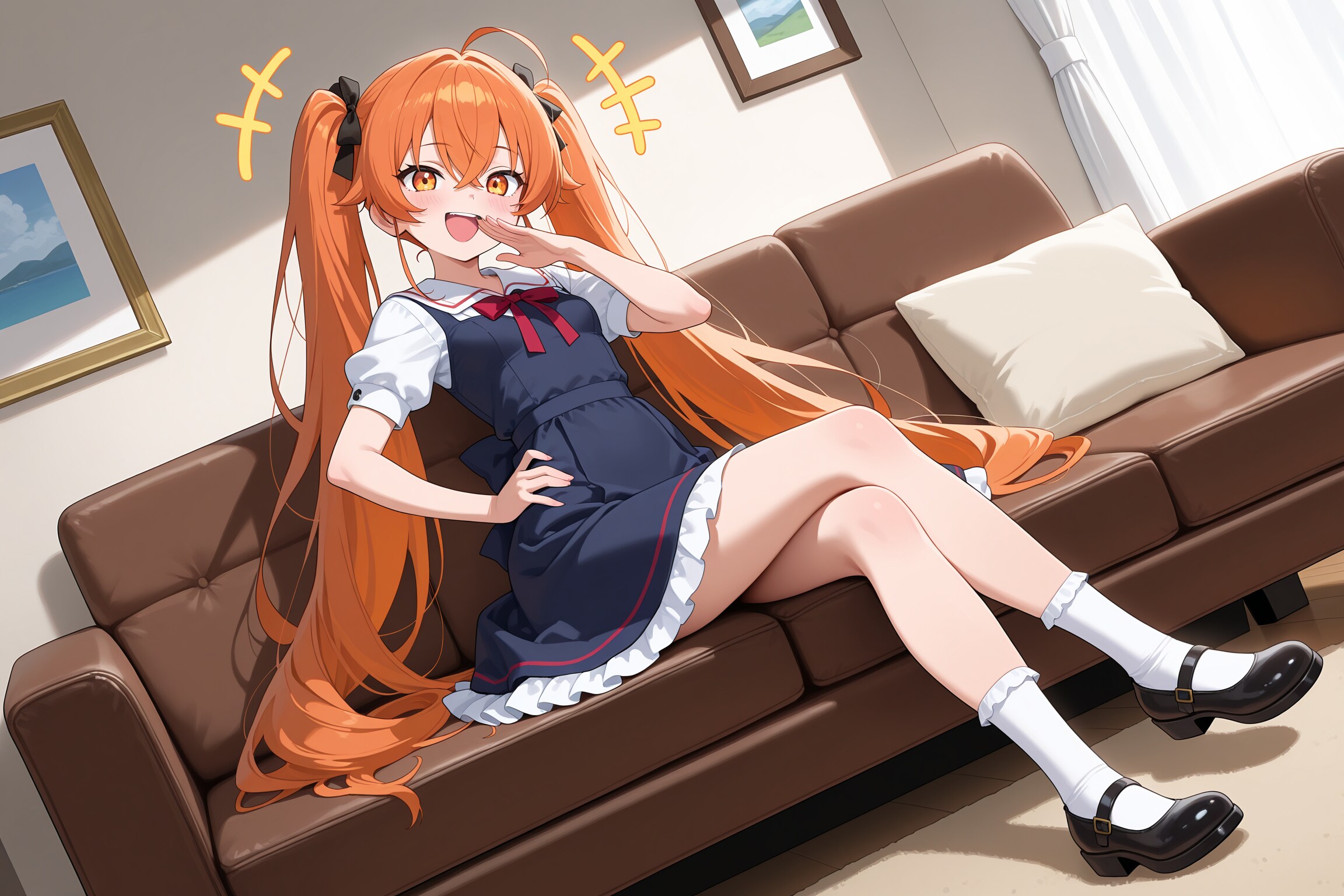 お嬢様ポーズのあかねちゃん