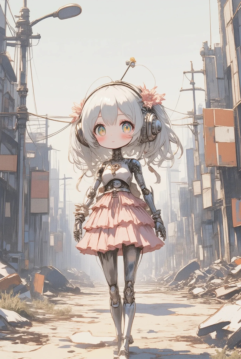 フリフリロボットちゃんの旅