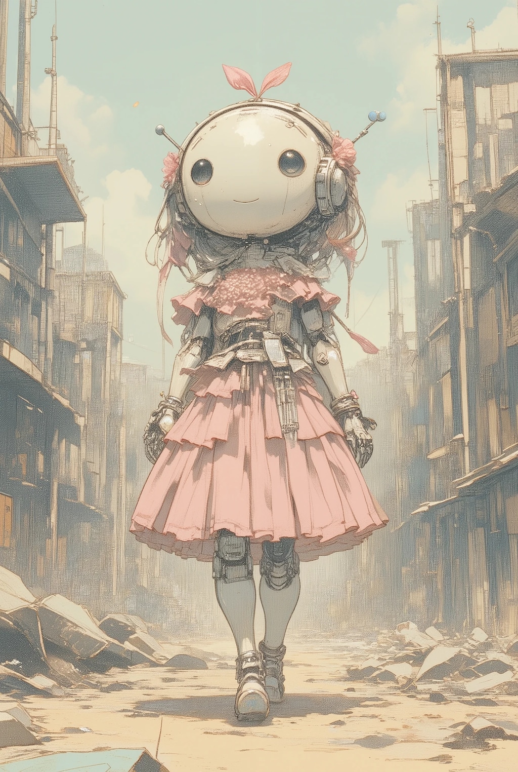 フリフリロボットちゃんの旅
