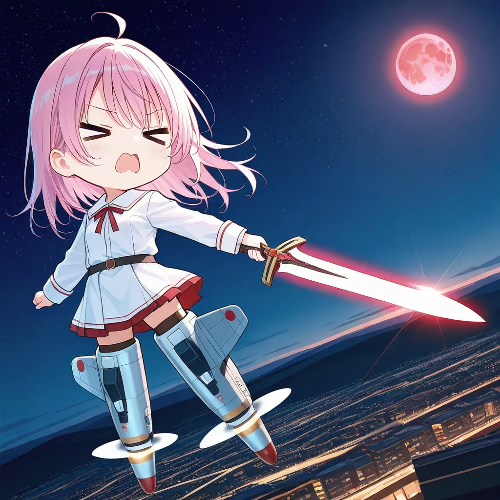 UNICORNでピンク髪ちゃん