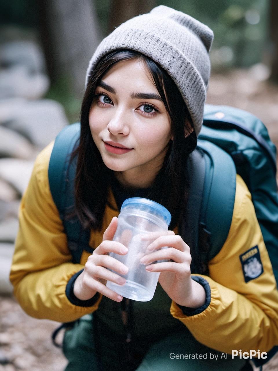 美味しい山の水