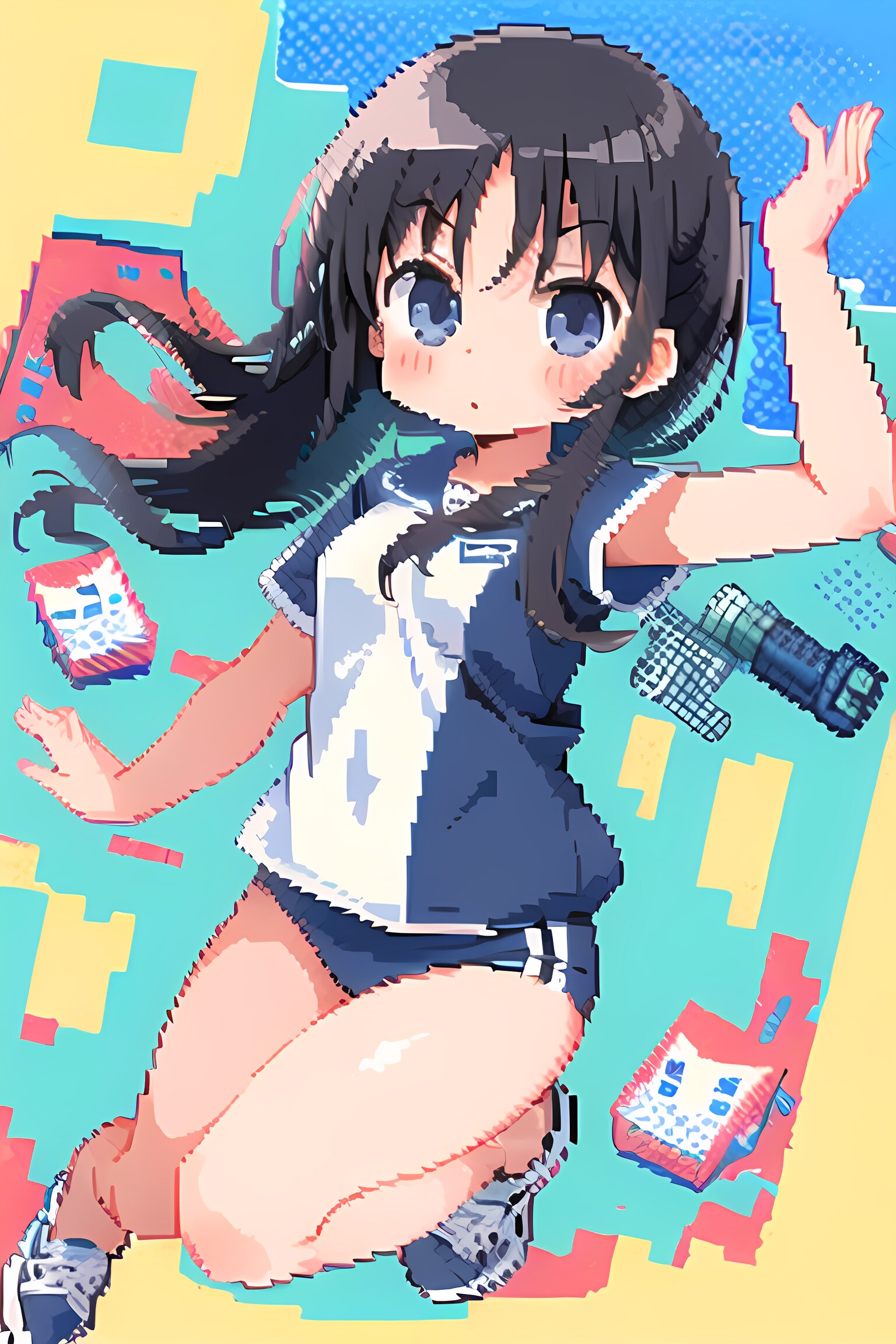 ドットつかれる体育の授業